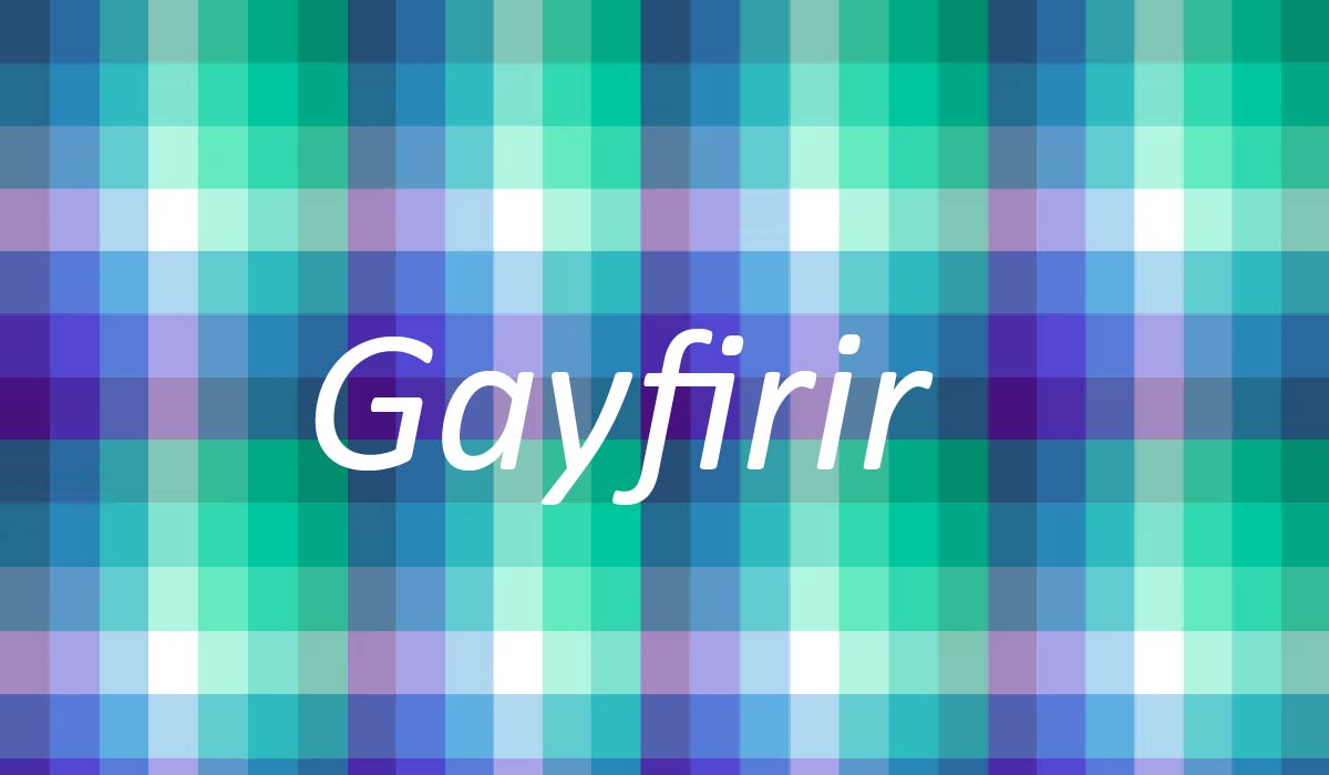 Gayfirir